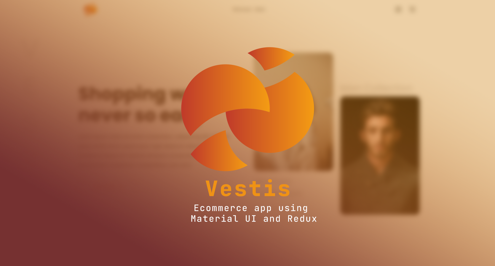 Vestis - Ecommerce App using Material UI and Redux